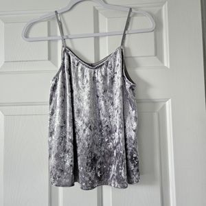 MUDD Silver Stars Velvety Tank...juniors M